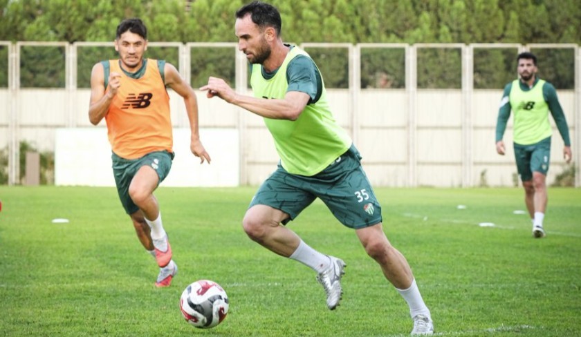 Bursaspor Mersin deplasmanı hazırlıklarına başladı
