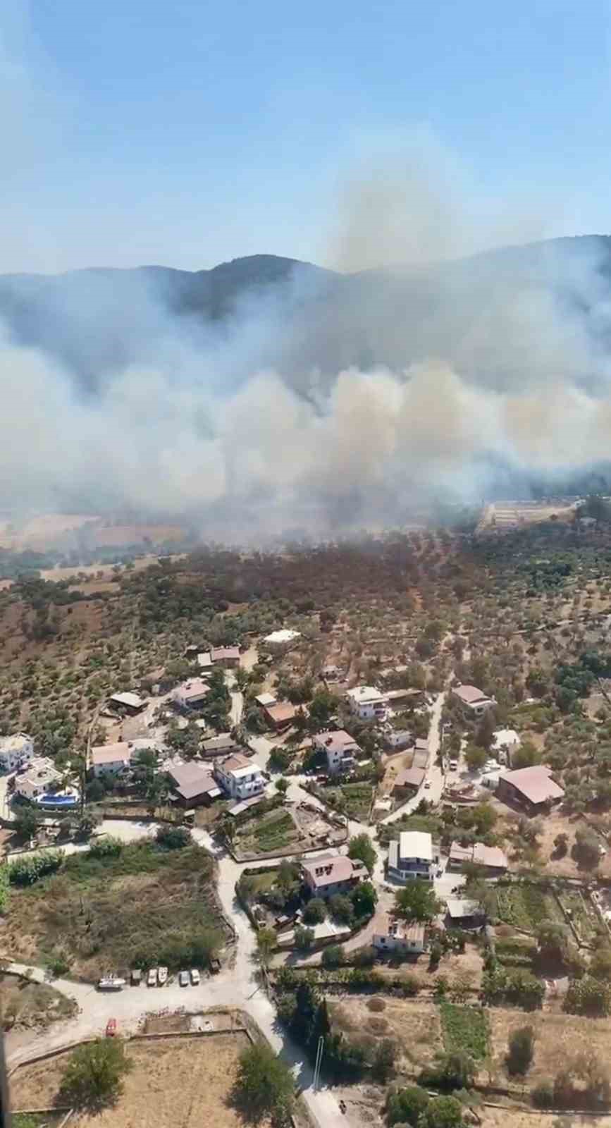 Bodrum orman yangını kontrol altına alındı
