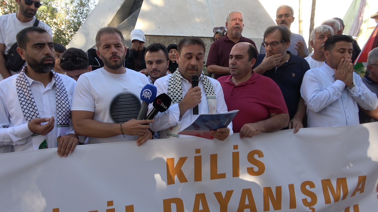 Kilis’ten Gazze’ye destek çağrısı