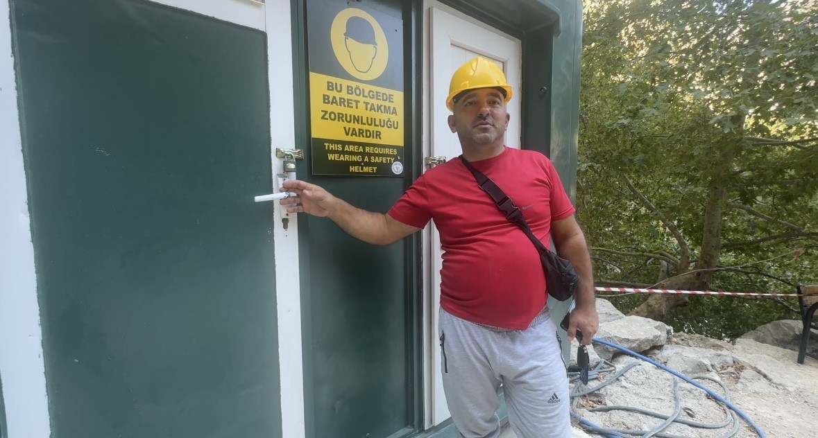 Dünyaca Ünlü Altınbeşik Mağarası’da ziyaretçilerin kilitli tuvalet tepkisi