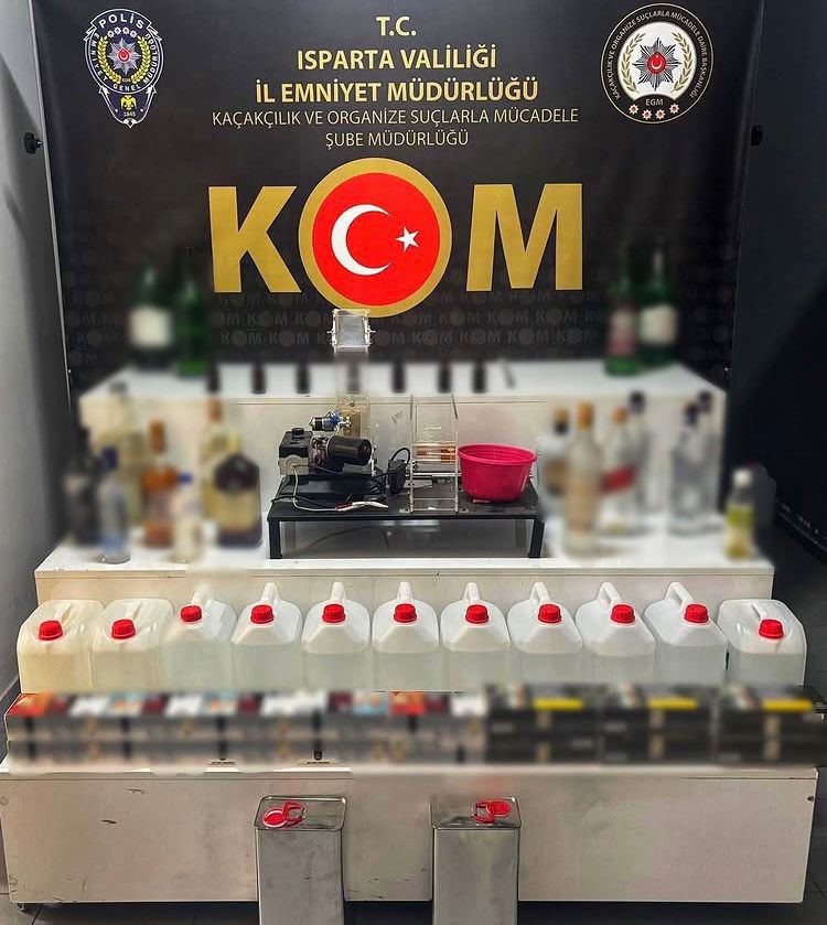 Isparta’da kaçakçılık operasyonu: 2 şüpheliye işlem