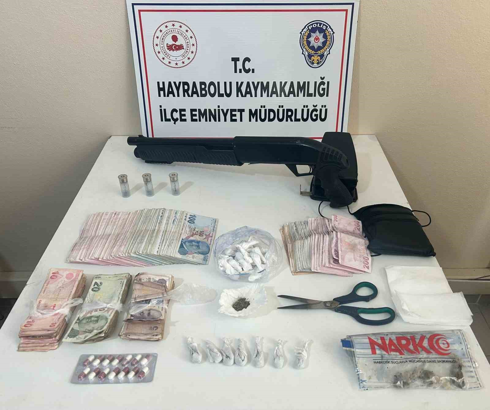 Tekirdağ’da uyuşturucu operasyonu: 7 gözaltı