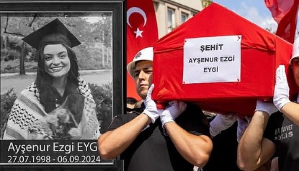 Batı Şeria&rsquo;da şehit edilen Ayşenur&rsquo;un adı Muğla&rsquo;da yaşatılacak
