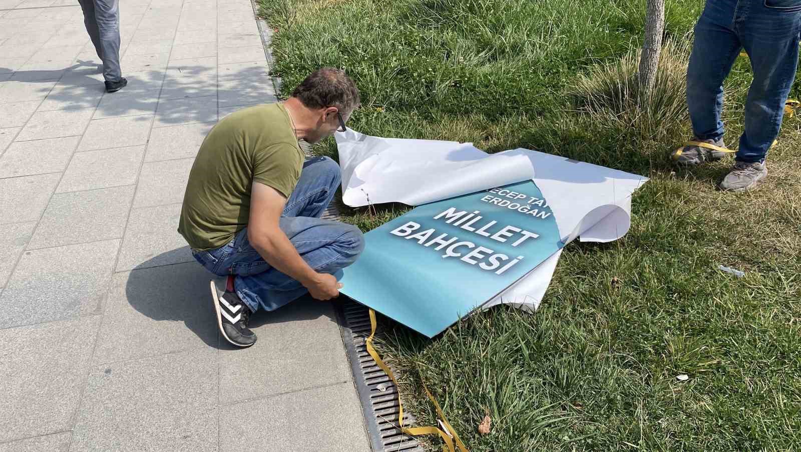 Millet Bah&ccedil;esi&rsquo;ndeki saygısızlığa valilikten jet m&uuml;dahale
