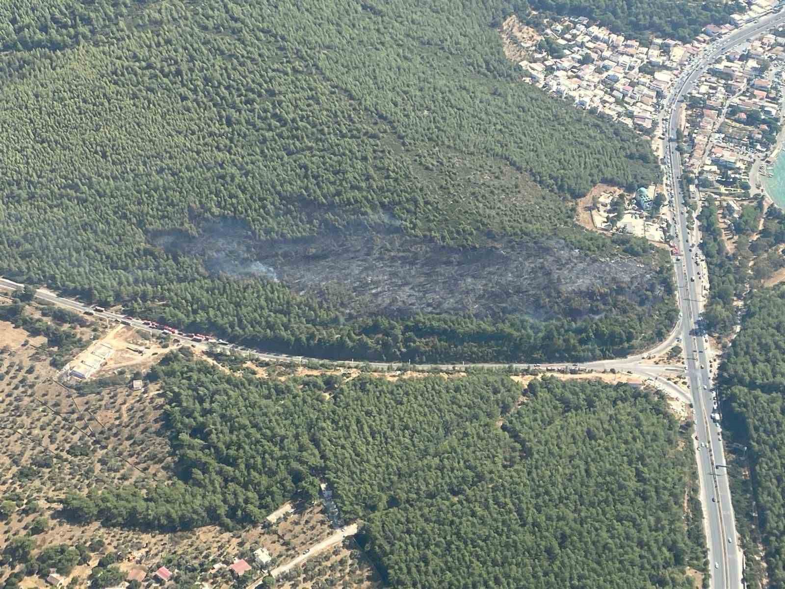 Bodrum orman yangını kontrol altına alındı