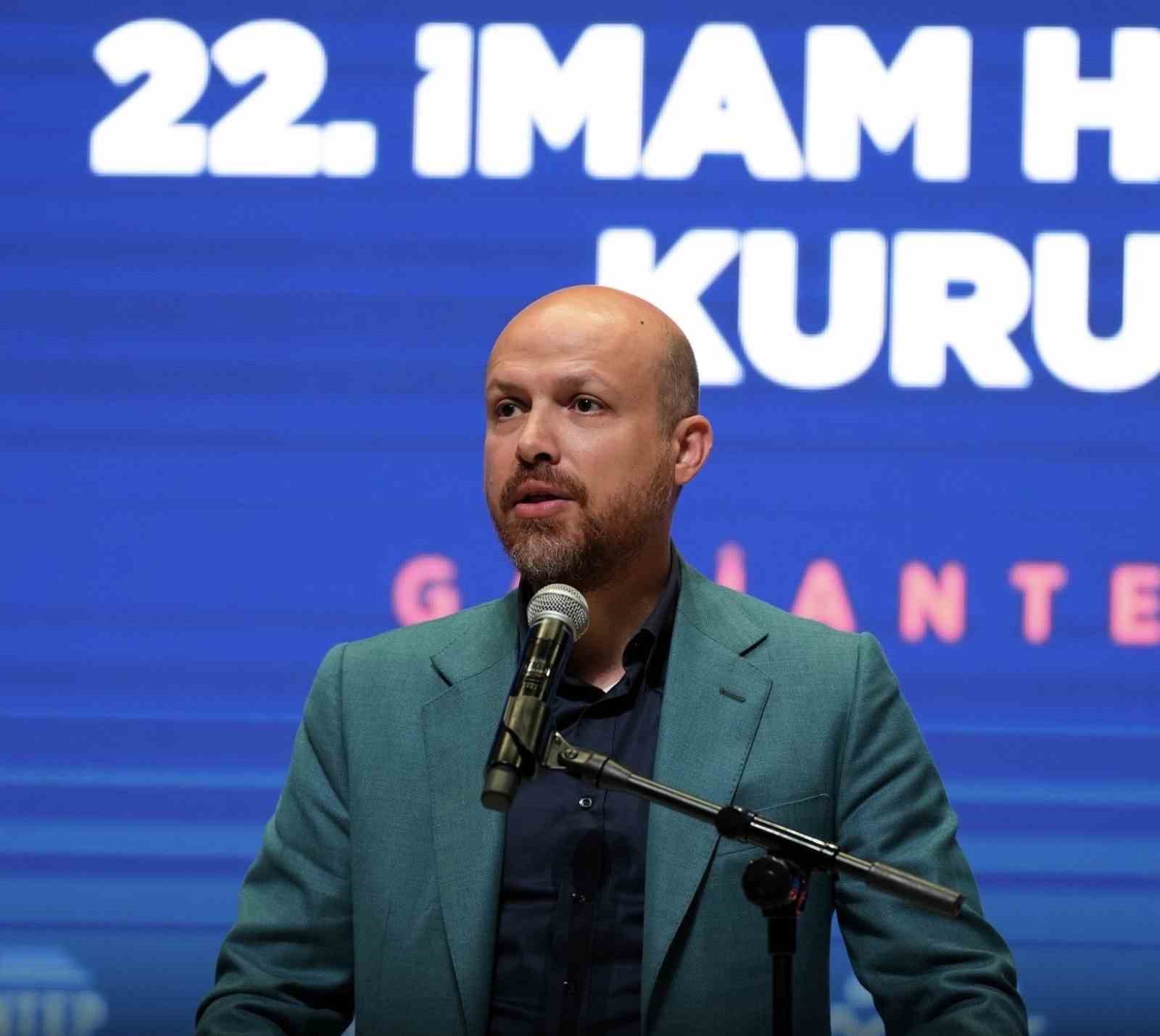 Bilal Erdoğan: "İmam hatip okulları bütün eğitim türlerine öğrenci yetiştiren okullar oldu"