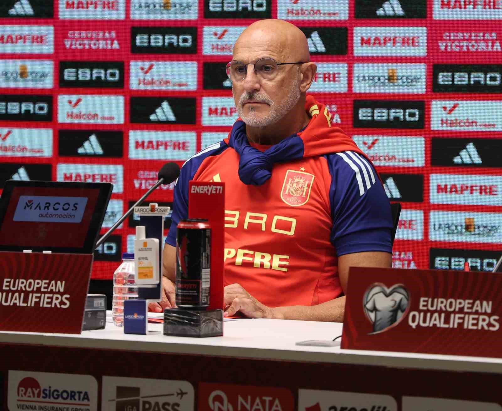 Luis de la Fuente: "Yarın eminim ki g&uuml;zel bir atmosfer olacak"
