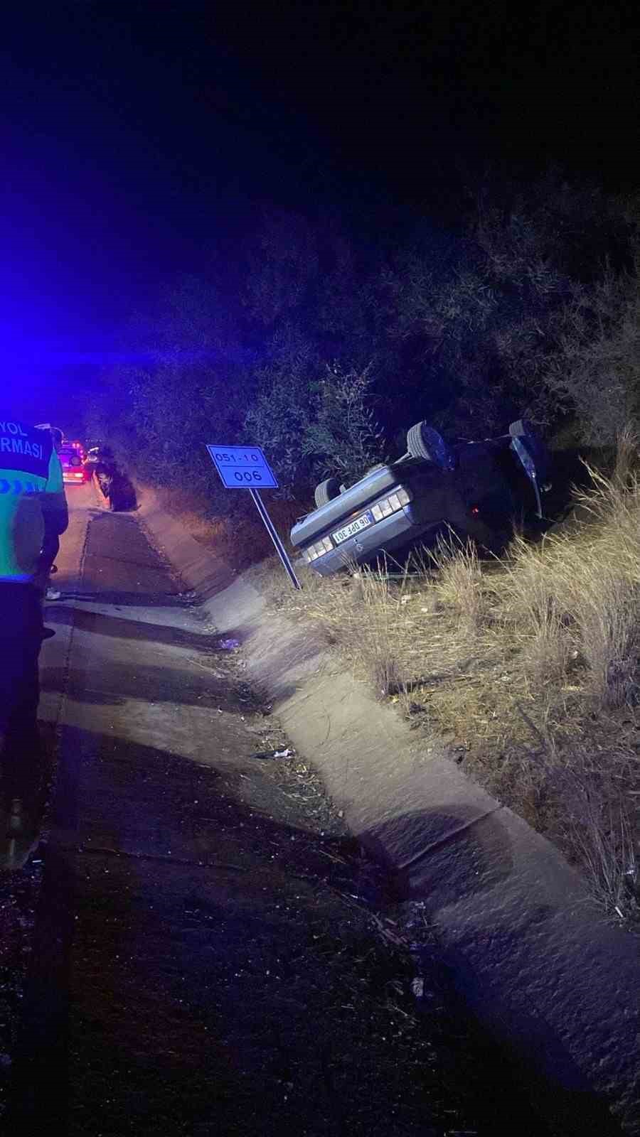 Tarsus’ta trafik kazası:1 ölü, 3 yaralı
