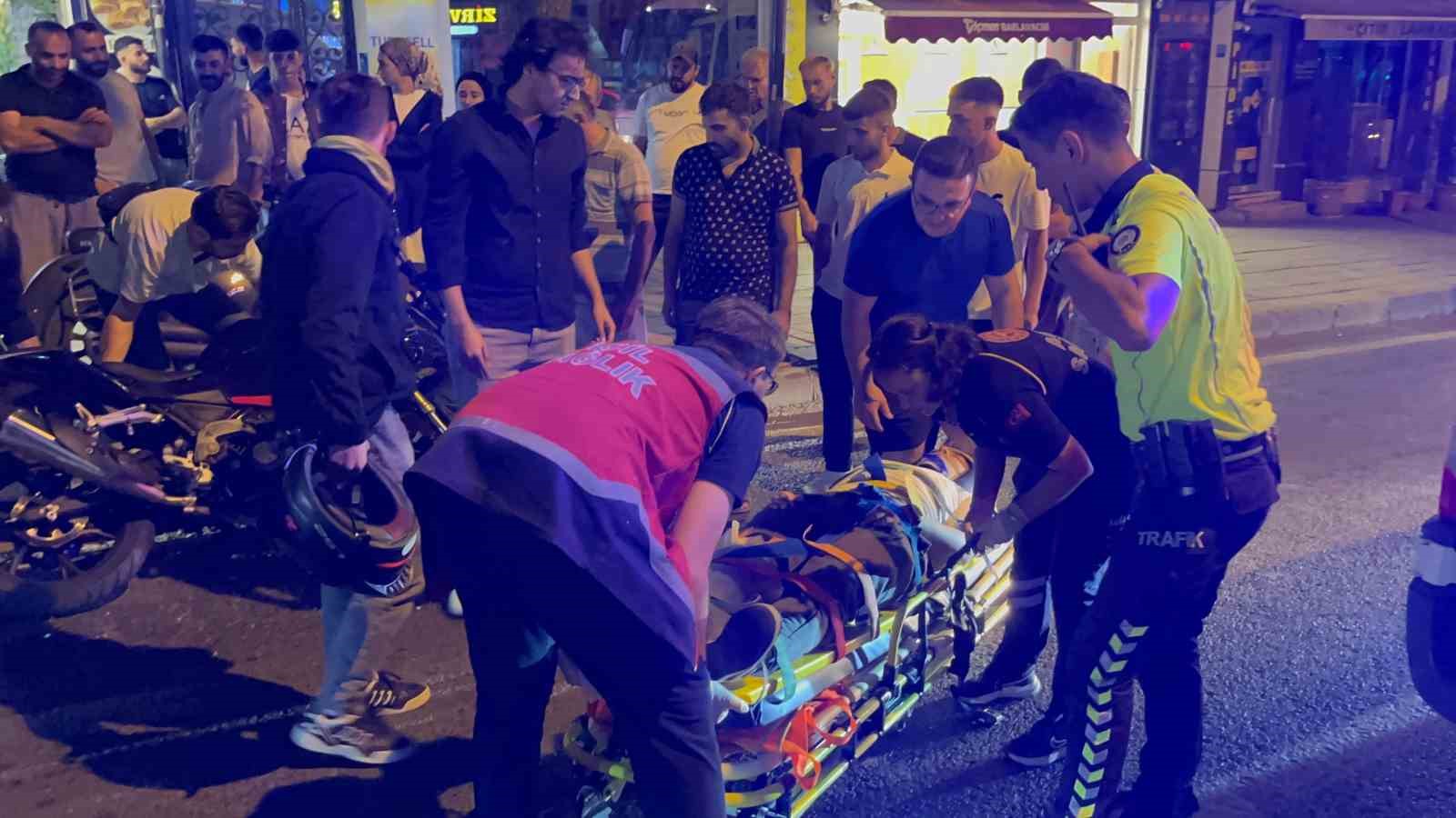 Çorlu’da trafik kazası: 2 yaralı