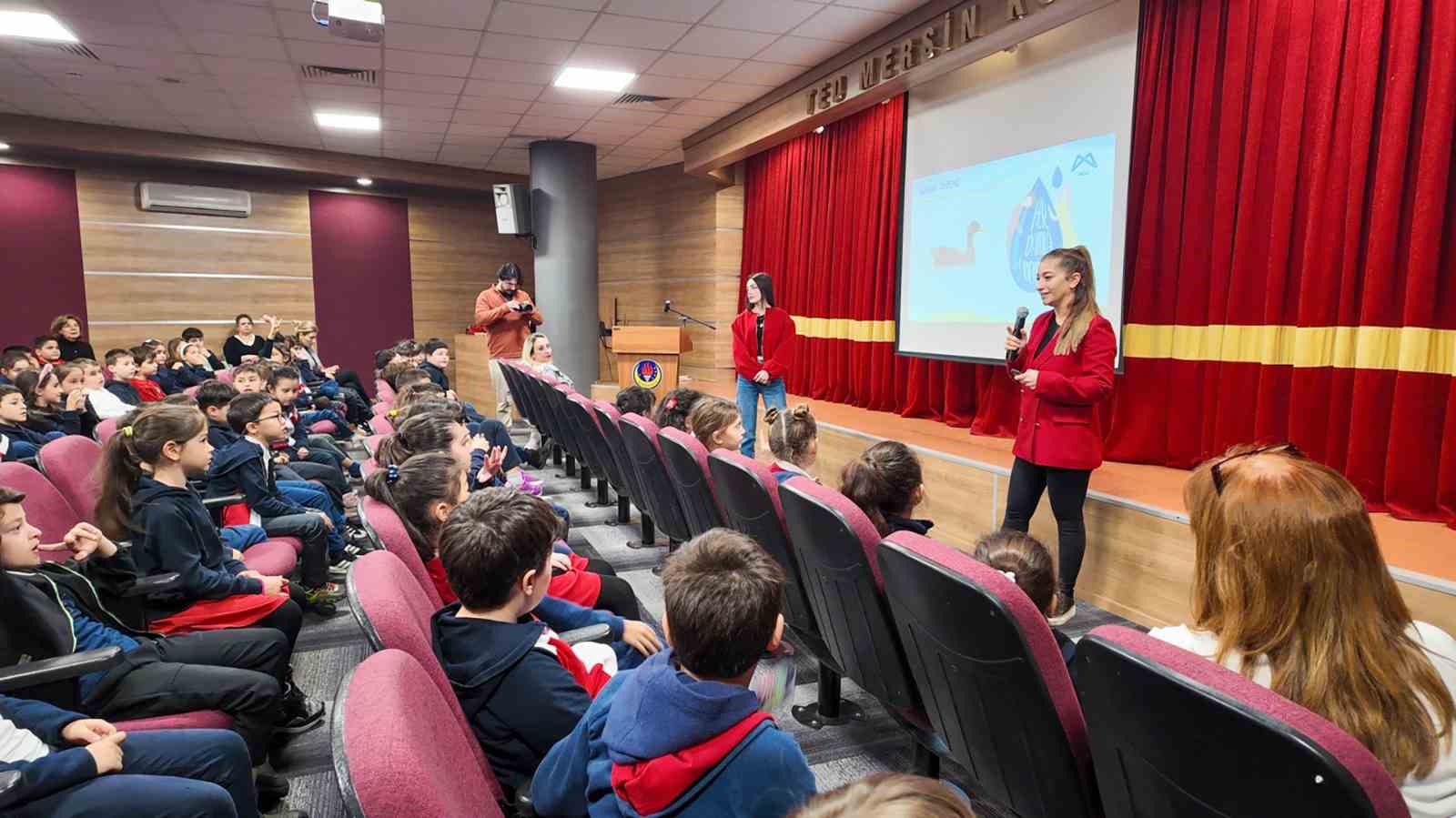 MESKİ, su tasarrufu eğitimlerine devam ediyor
