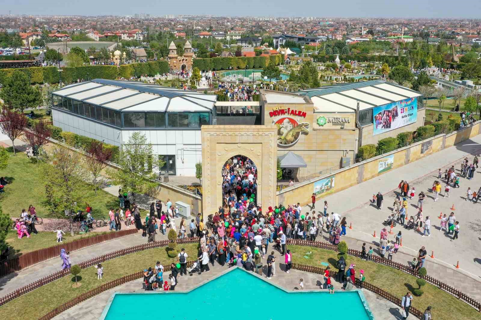 Meram’ın efsane parkı bu yaza da damgasını vurdu