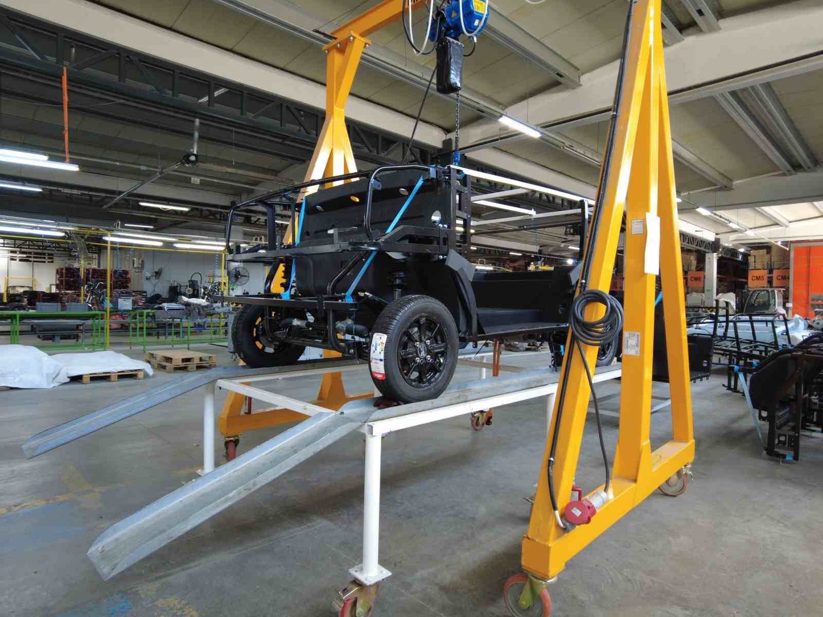 Y&uuml;zde 100 yerli elektrikli ara&ccedil; seri &uuml;retime hazır
