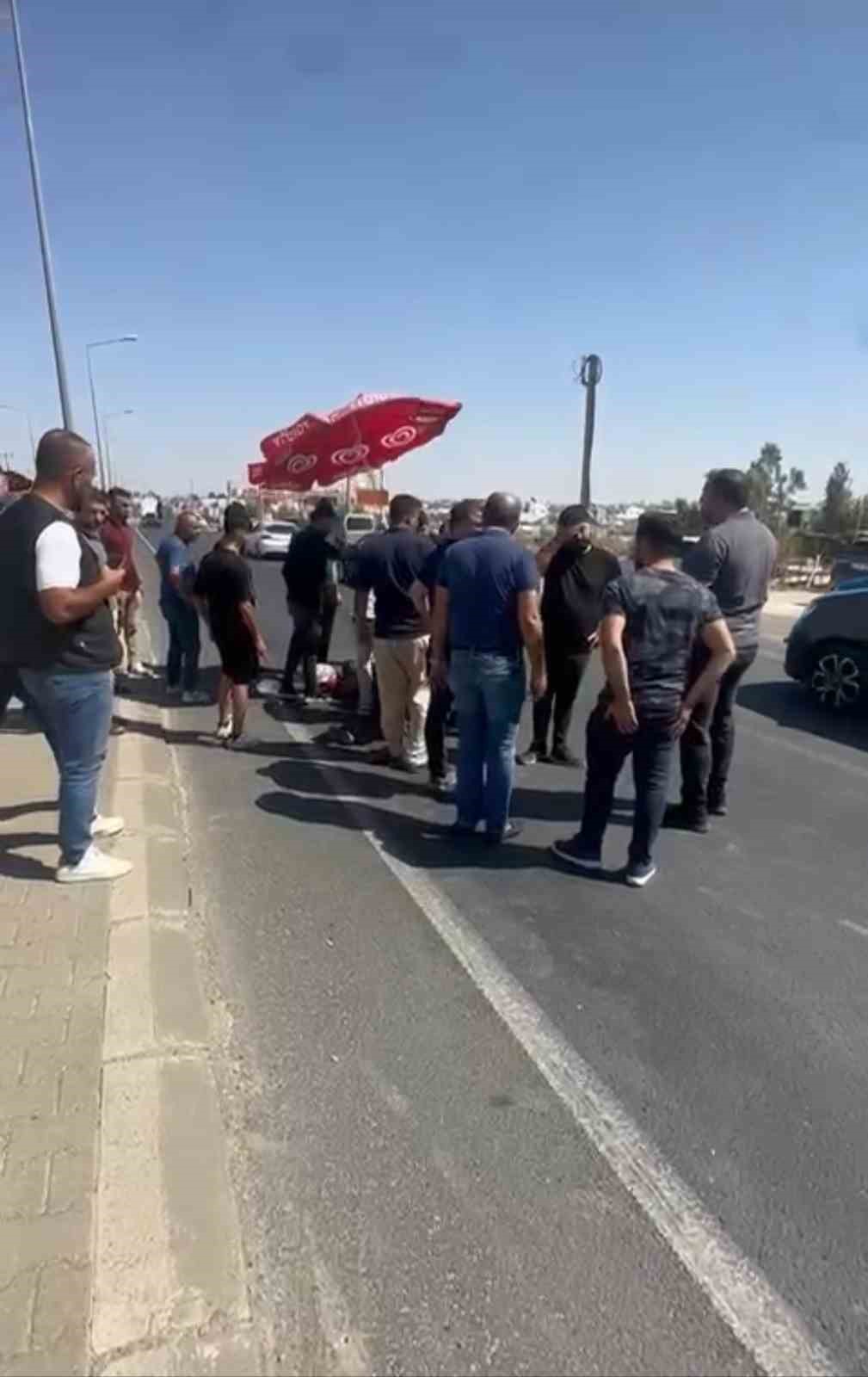 Mardin&rsquo;de otomobil ile motosiklet &ccedil;arpıştı: 1 yaralı
