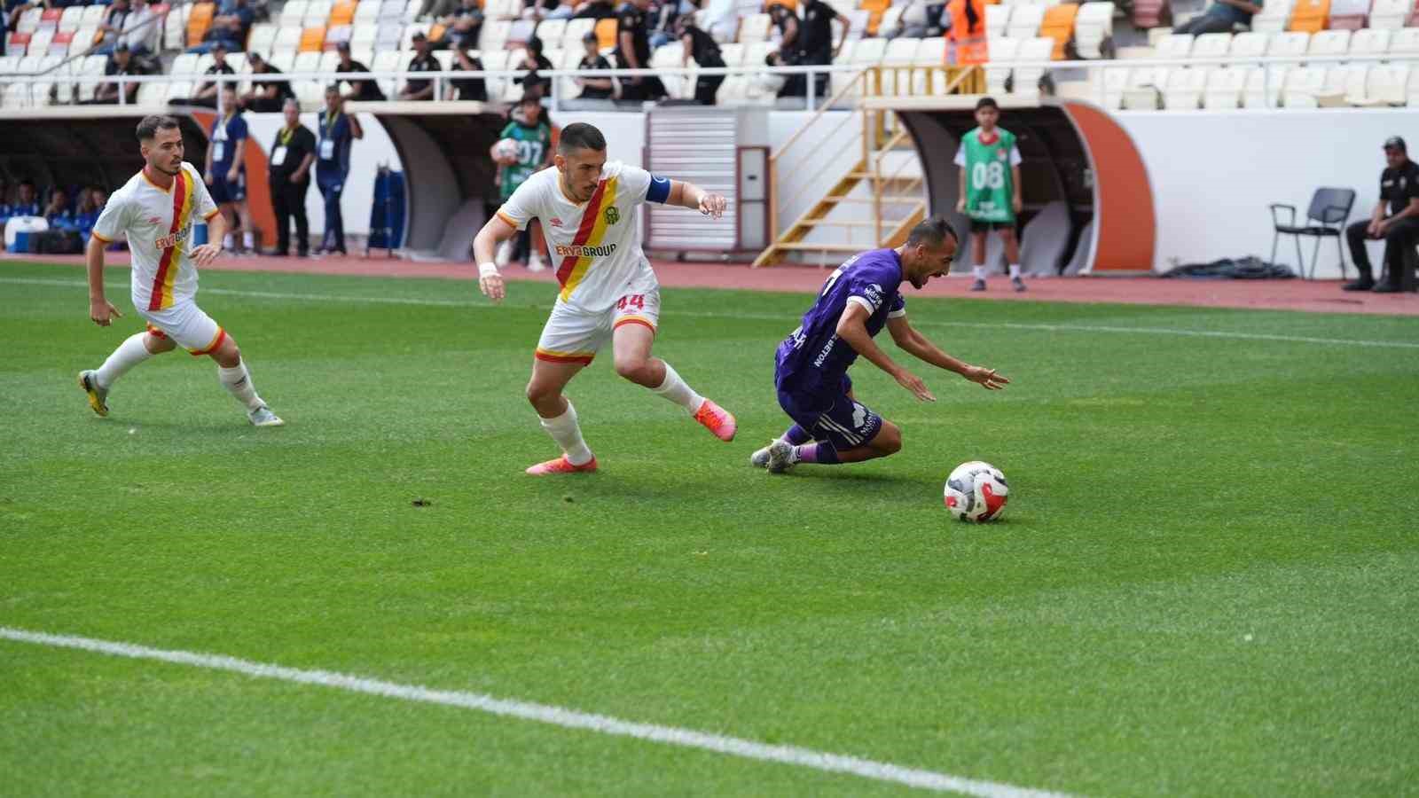 TFF 2. Lig: Yeni Malatyaspor: 1 - Gebze Spor Kulübü: 4