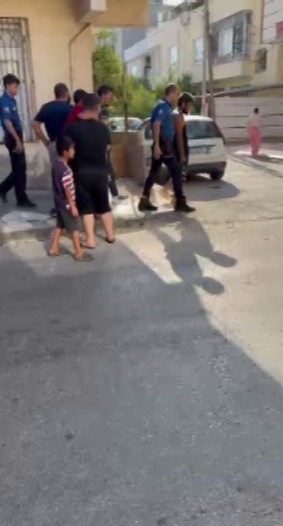 Mersin&rsquo;de kiracı evi ateş verdi, mahalleli tepki g&ouml;sterdi
