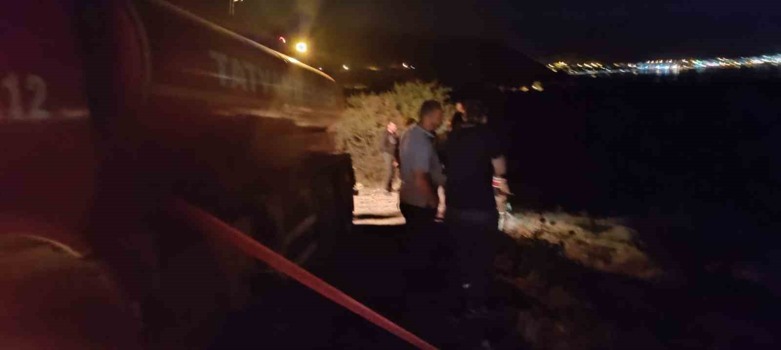 Tatvan’da orman yangını