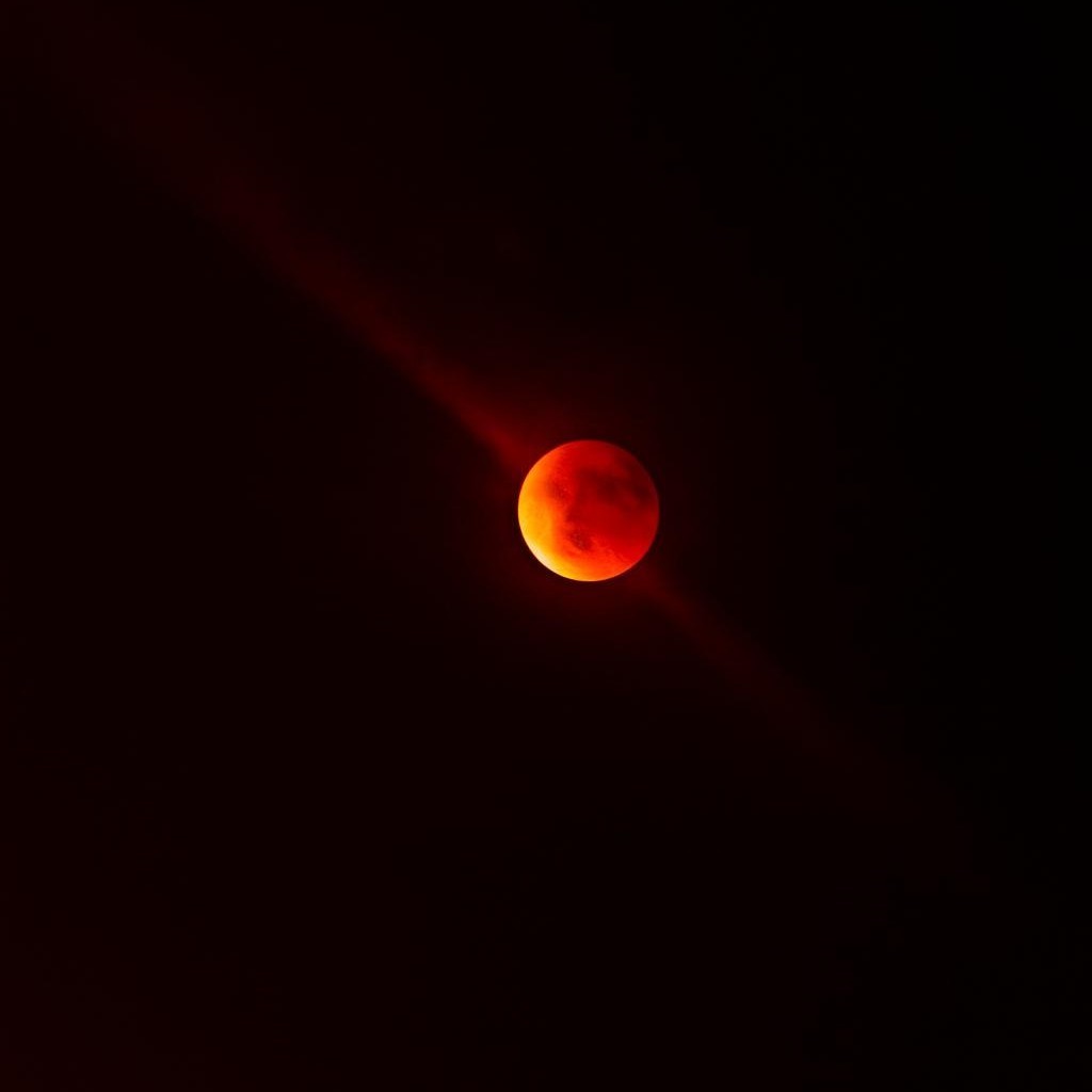 &Ccedil;ankırı&rsquo;da "Kanlı Ay" tutulması g&ouml;zlemlendi
