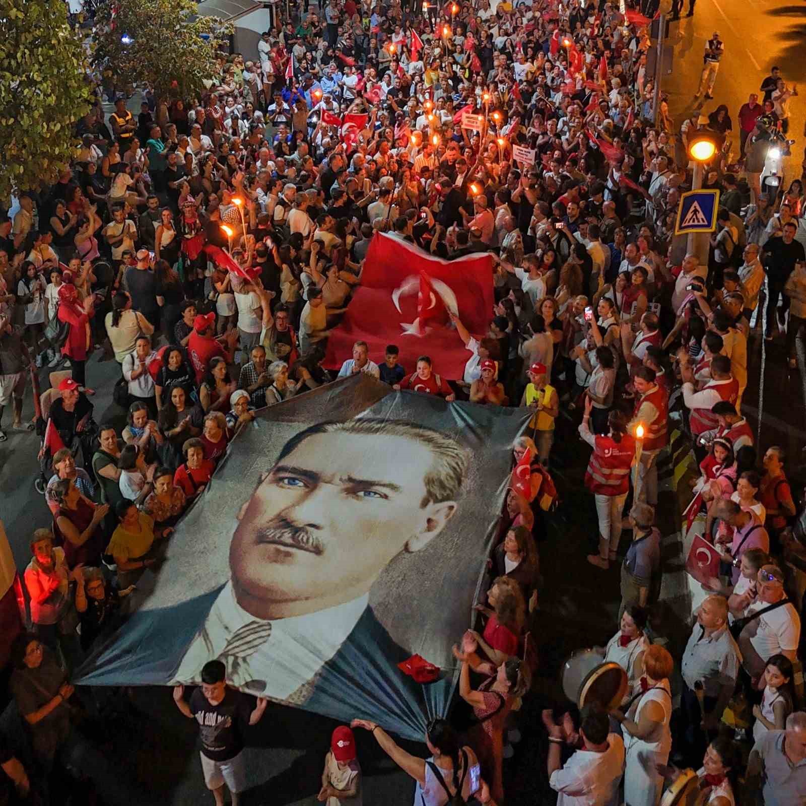 Aydın&rsquo;da fener alayı ilgi g&ouml;rd&uuml;
