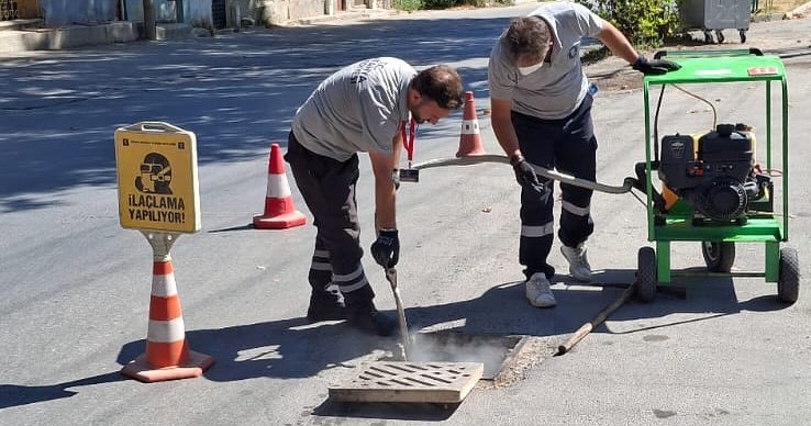 Kütahya Belediyesi çevre ve halk sağlığı için çalışmalarını sürdürüyor
