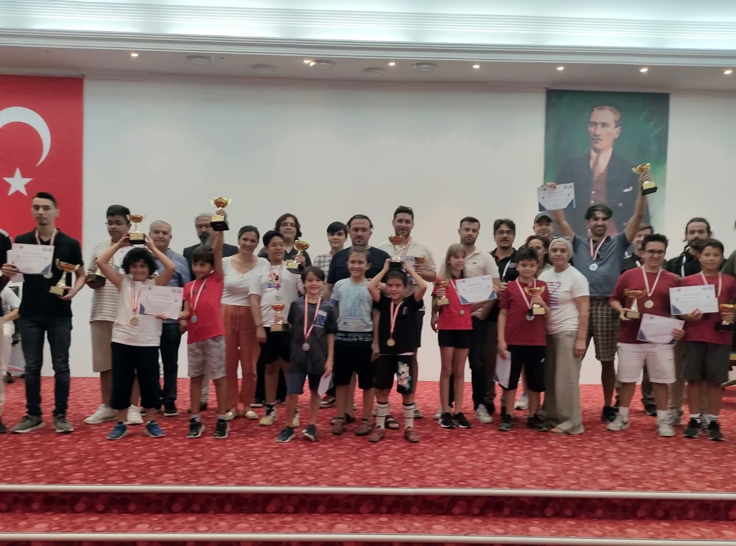 Söke’deki Satranç Turnuvası’na 205 sporcu katıldı