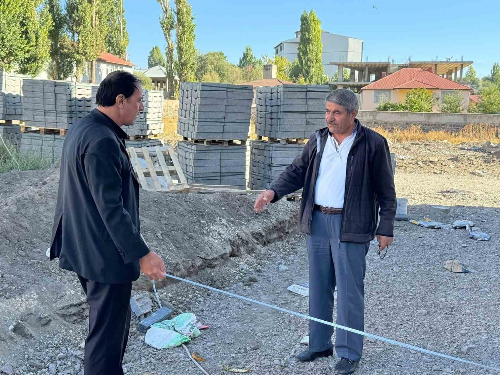 Patnos’ta modern ulaşım için çalışmalar sürüyor