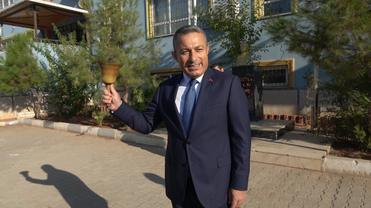 Sınır kenti Kilis’te ilk ders zili çaldı