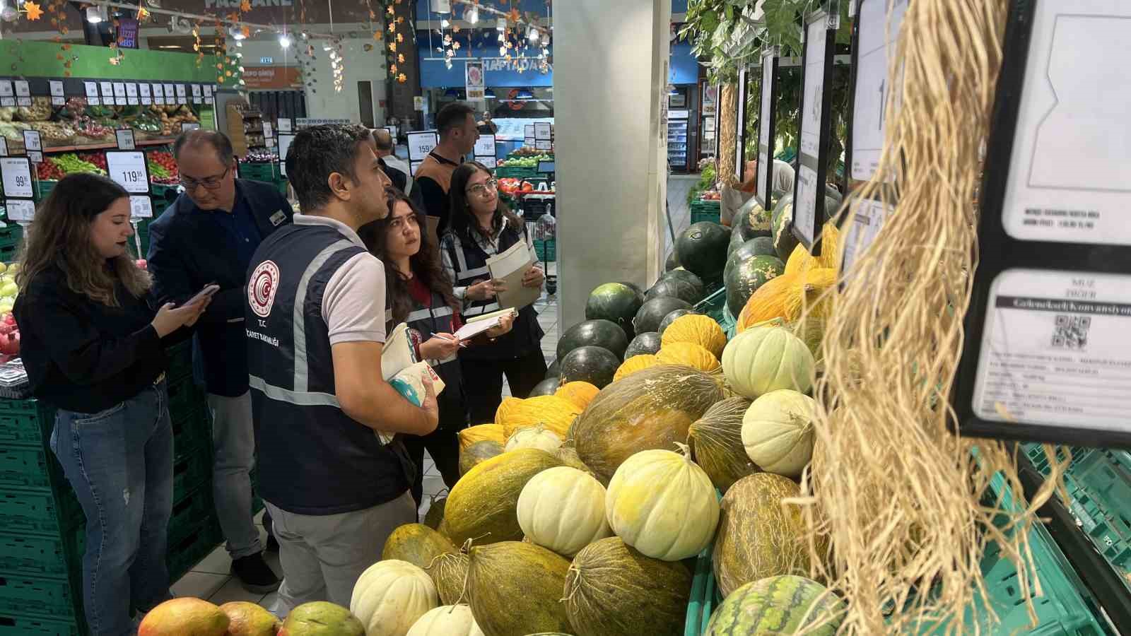 Konya’da marketlerde fiyat denetimi