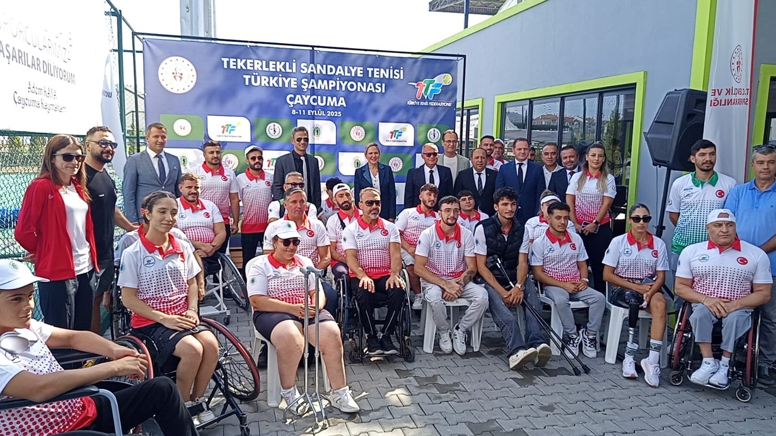 Tekerlekli Sandalye Tenisi Türkiye Şampiyonası, Zonguldak’ta başladı
