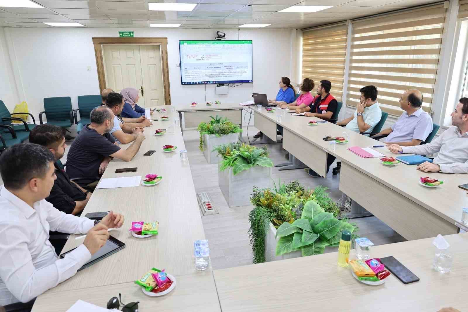 Tarım ürünlerinin verimliliğinin arttırılması için toplantı yapıldı