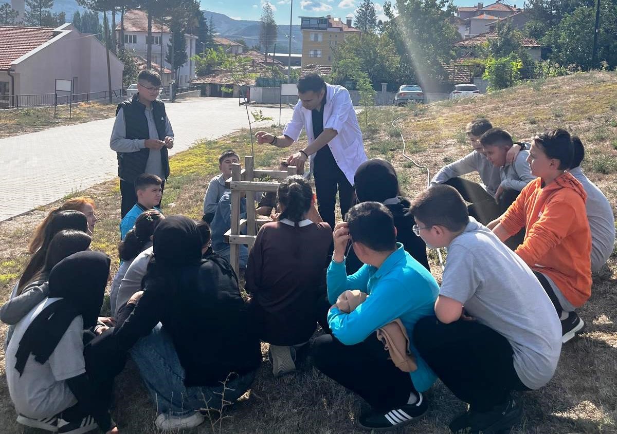 Hisarcık AİHL&rsquo;de ilk ders, "Yeşil Vatan"
