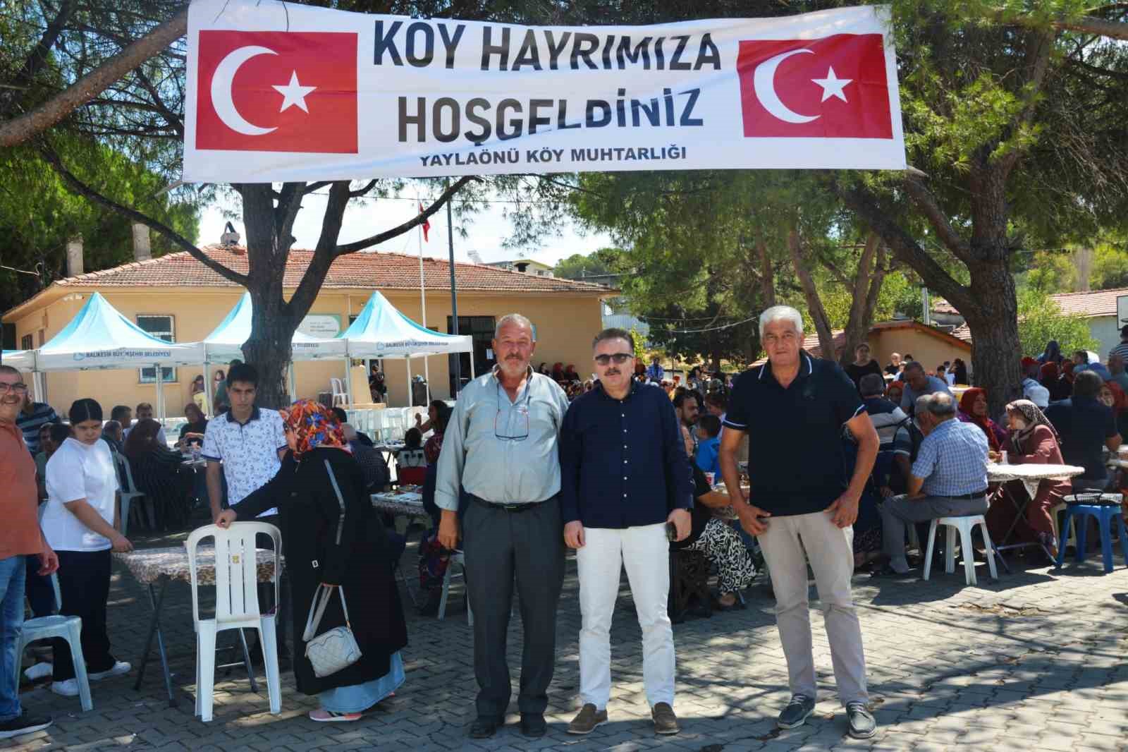 Yaylaönü Mahallesi’nde birlik ve beraberlik yemeği