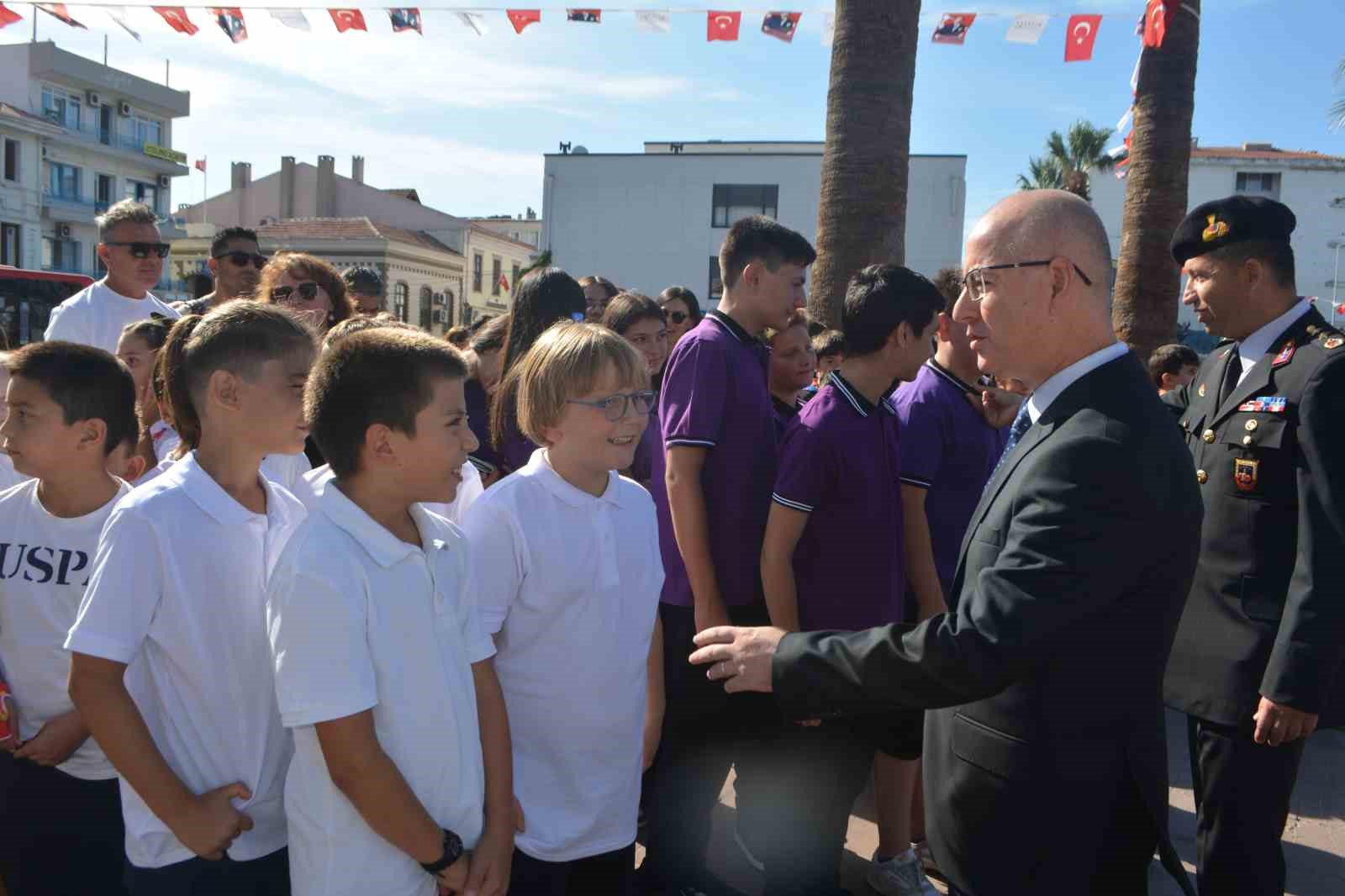 Ayvalık’ta 2025-2026 Eğitim ve Öğretim yılının ilk zili çaldı