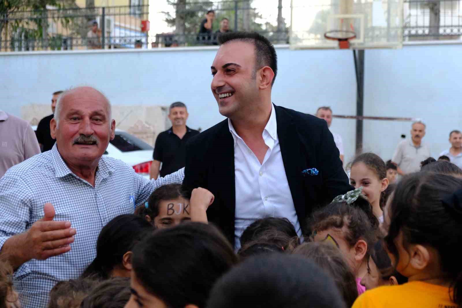 Orhanlı Mahallesi’nde çocuklar doyasıya eğlendi