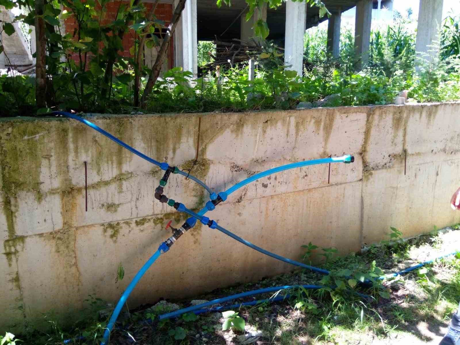 Ordu’da kaçak su kullananlara sıkı takip