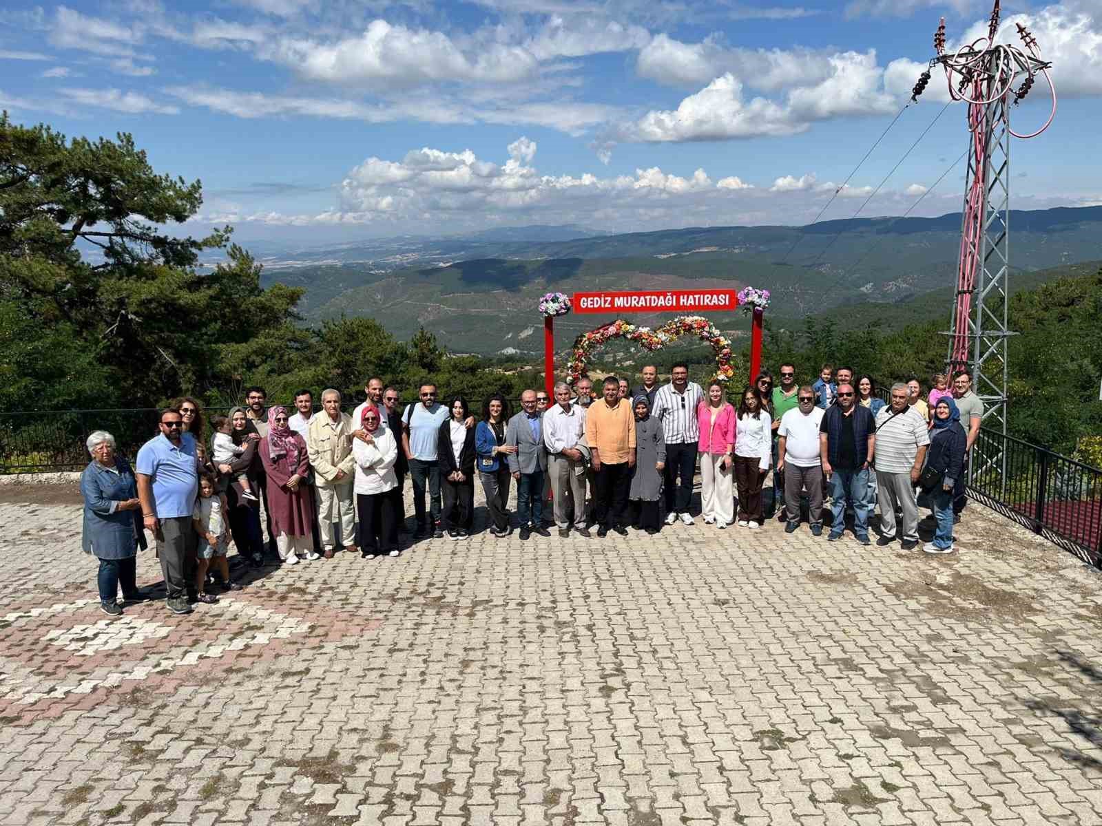 İnşaat Mühendisleri Ddası Gediz’de meslektaşlarıyla buluştu