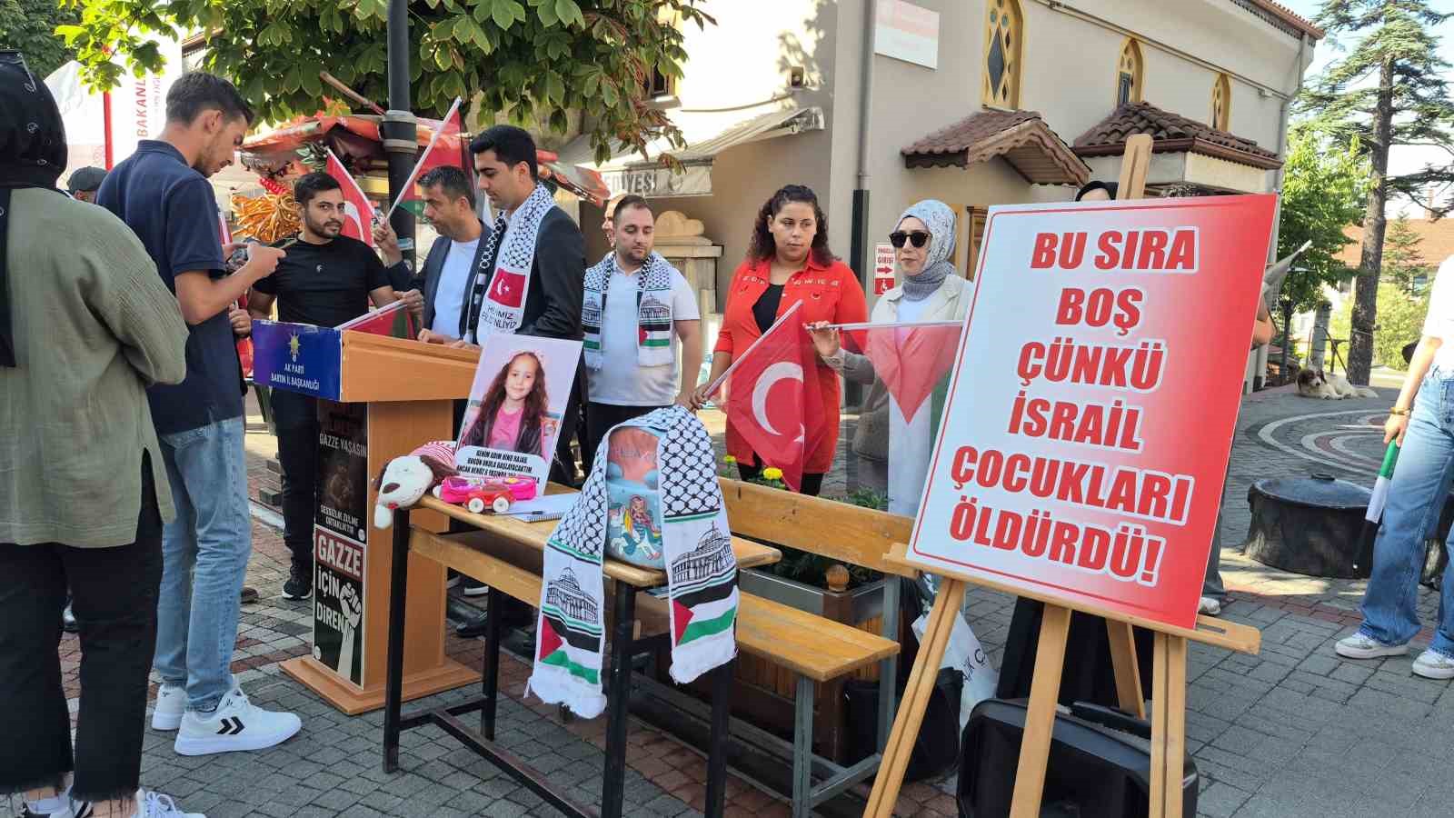 İsrail’e "boş sıra" ile Filistin tepkisi