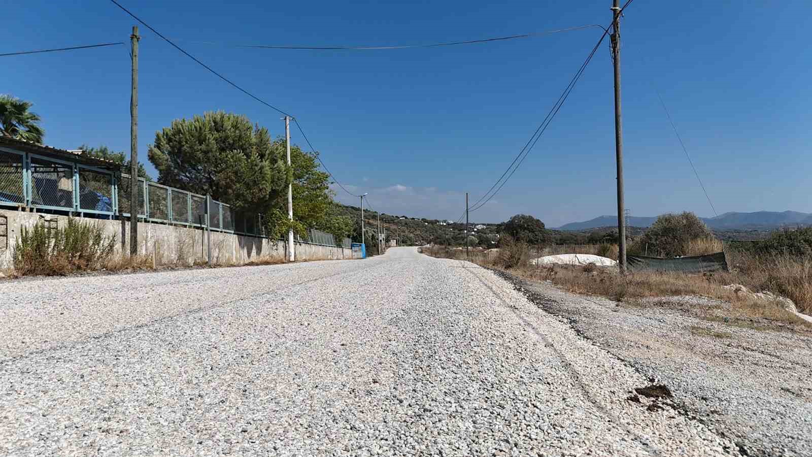 Bodrum Kemer ve Tepecik’e 7 milyon 800 bin TL’lik yol yatırımı