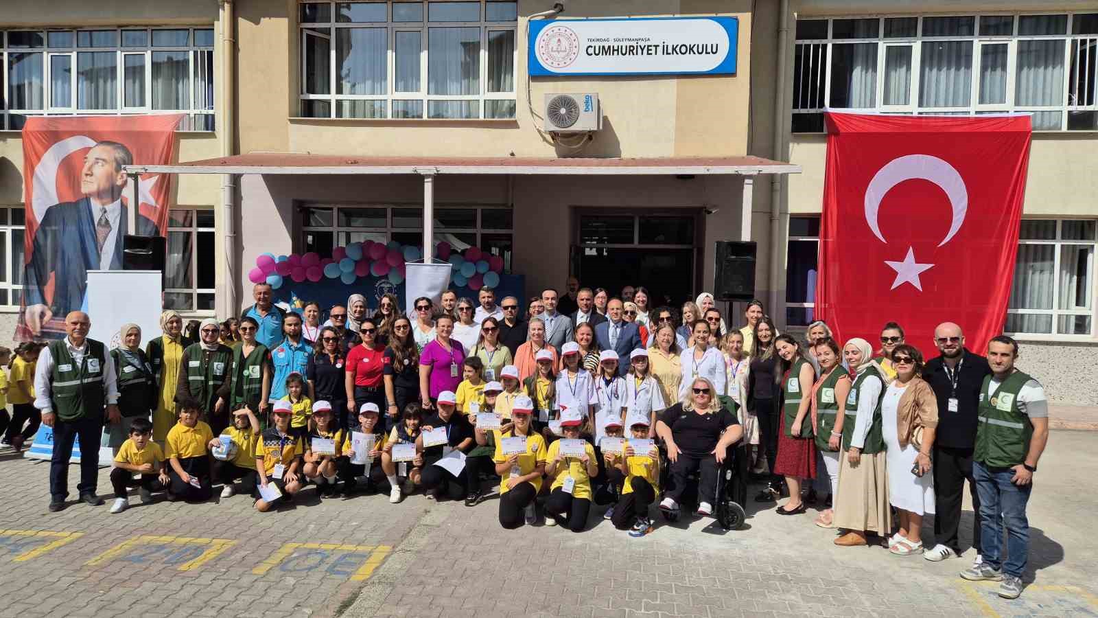 Tekirdağ’da çocuklara sağlıklı hayat eğitimi verildi