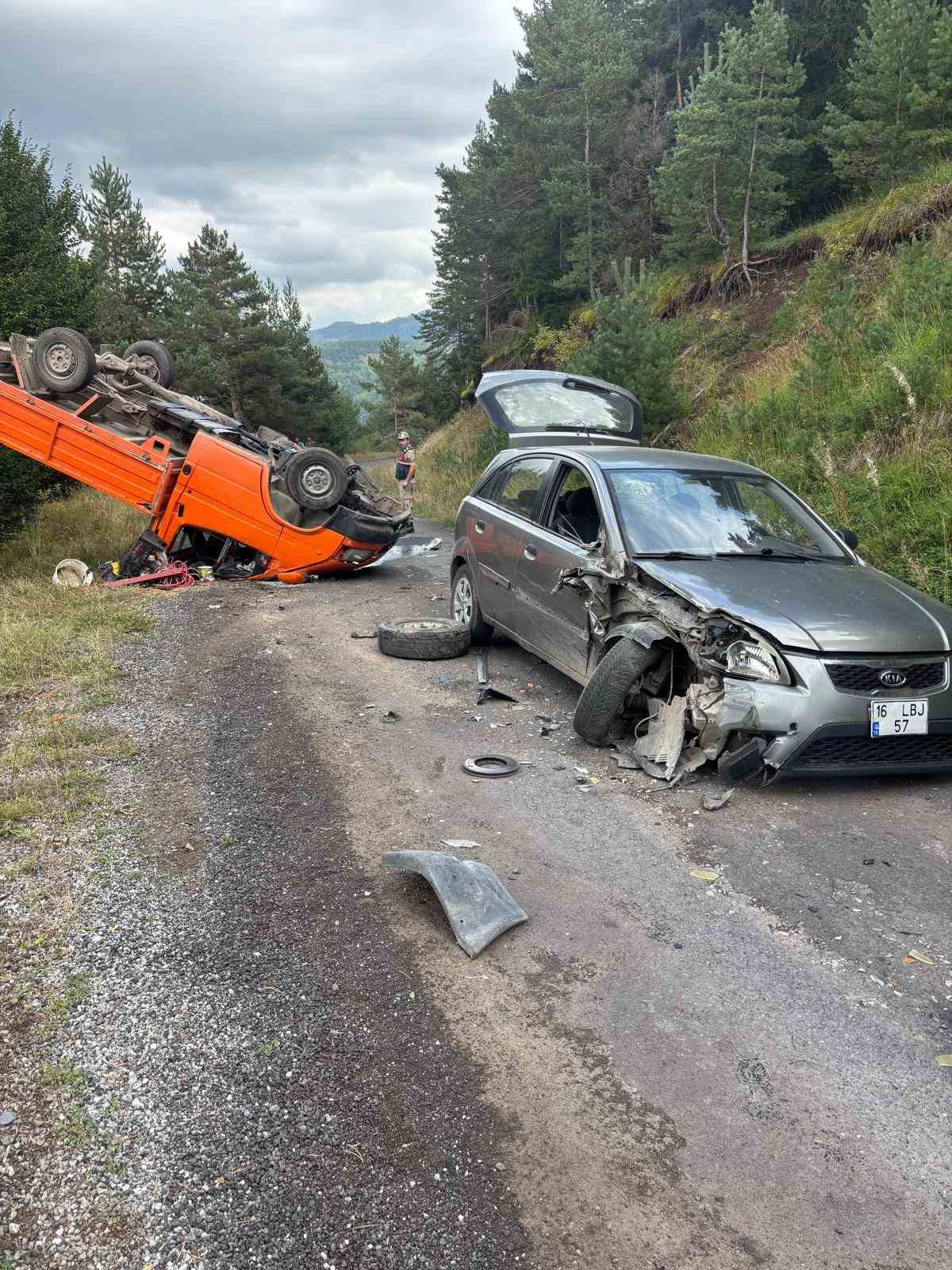 Posof’ta trafik kazası: 3 yaralı
