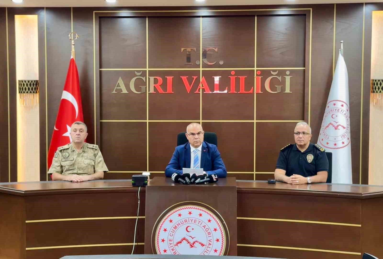 Vali Koç: "Ağrı’da suç oranları düşüyor"