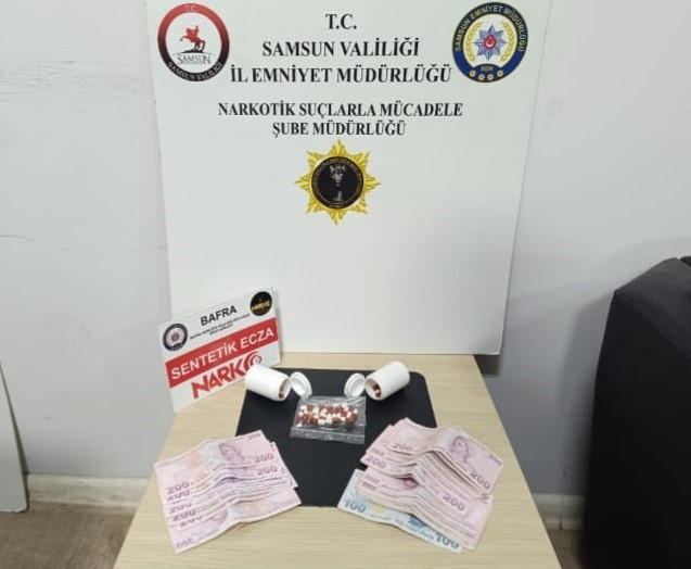 Bafra’da uyuşturucu operasyonu: 1 tutuklama