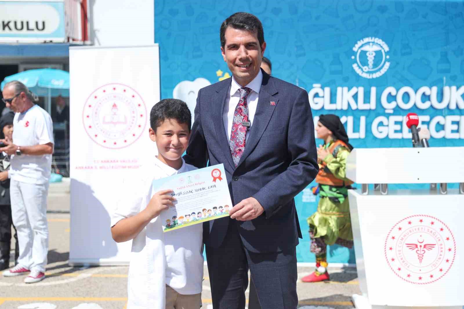 &lsquo;Sağlıklı &Ccedil;ocuk, Sağlıklı Gelecek&rsquo; projesinin 2. durağı Ankara
