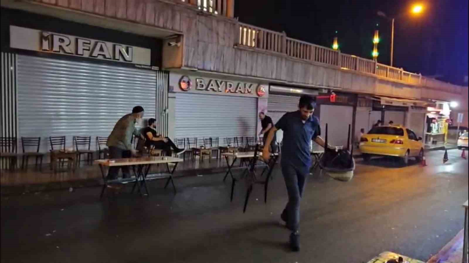 Elazığ&rsquo;da sağanak yağış

