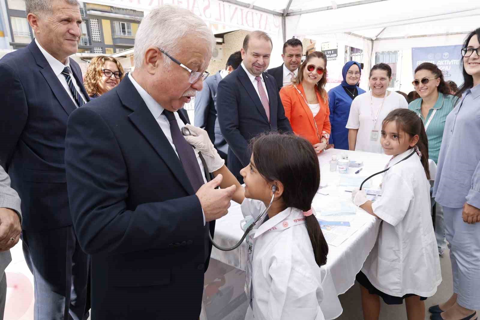Aydın’da öğrencilere sağlıklı yaşam anlatıldı