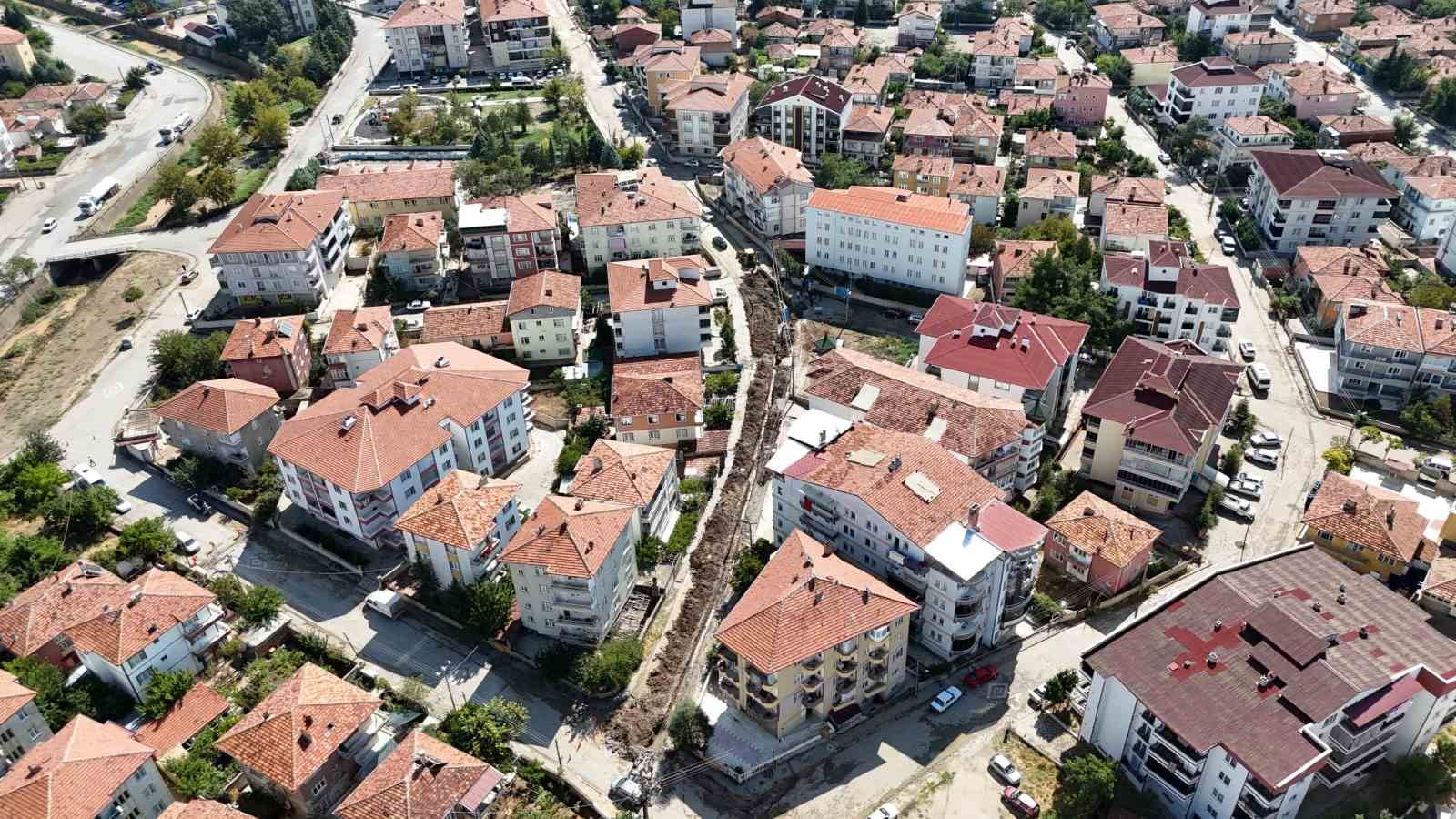 Kırıkkale’de altyapı çalışmaları sürüyor