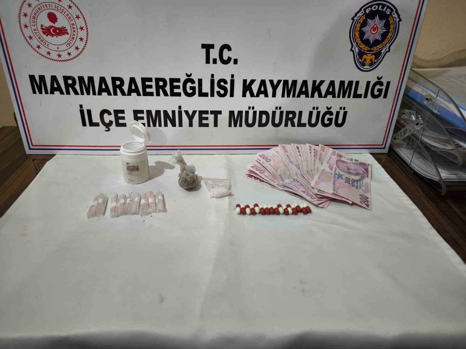 Tekirdağ’da uyuşturucu operasyonu: 1 kişi yakalandı