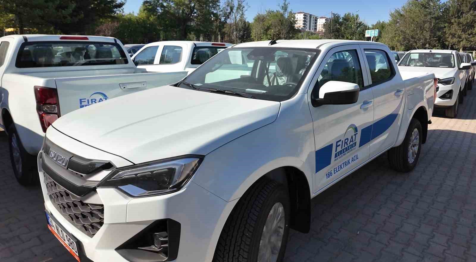 Fırat EDAŞ, filosunu yenileyerek hizmet kalitesini g&uuml;&ccedil;lendirdi
