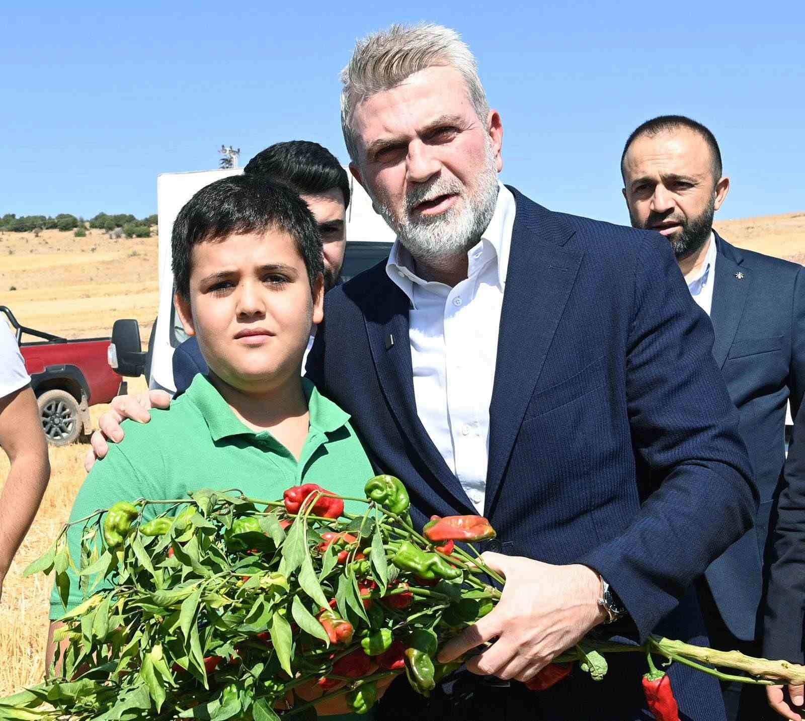 Başkan Görgel; "Coğrafi işaretli Maraş biberimizin üretimi 30 bin tona ulaştı"