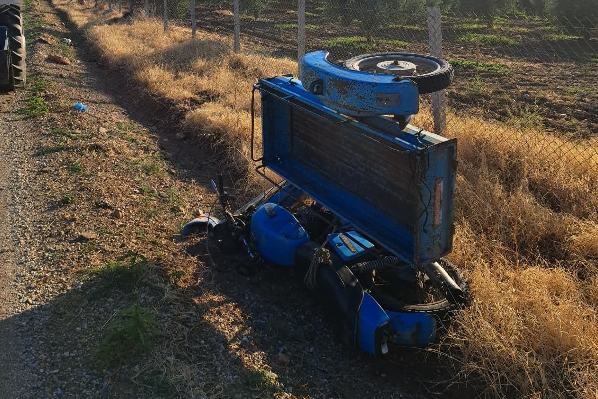 Manisa’da sepetli motosiklet can aldı
