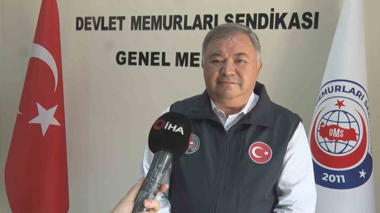 DMS Başkanı Cengiz: "Memur maaş promosyonları 6 kat artırılmalı, enflasyon oranında her yıl güncellenmeli"
